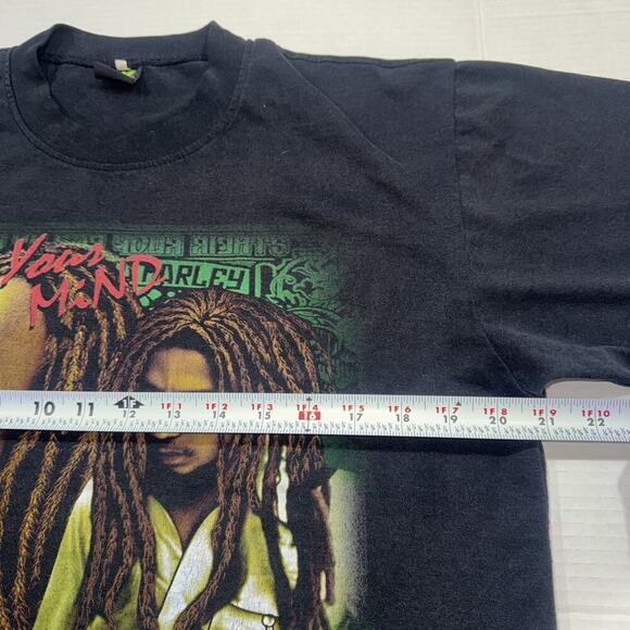 Two And Two Bob Marley T Shirt Size M Graphic Print - Picture 6 of 10